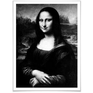Wall-Art Poster "Mona Lisa", Menschen, (1 St.)
