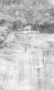 Dimex Waterfall Abstract I Fotobehang 150x250cm 2-banen