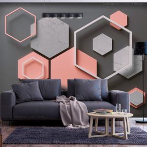 ARTGEIST Fototapete - Hexagon Plan
