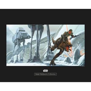 Komar Poster Star Wars Classic RMQ Hoth Battle Ground