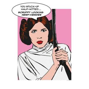 Komar Poster Star Wars Classic stripverhaal aandeel Leia