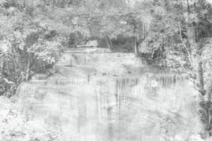Dimex Waterfall Abstract I Vlies Fototapete 375x250cm 5-bahnen