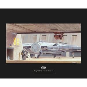 Komar Poster Star Wars Classic RMQ Mos Eisley Hangar