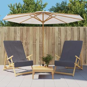 VIDAXL Strandtücher Strandtücher 2 Stk. Anthrazit 60x135 cm Stoff 400 GSM, (2-St)