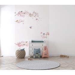 Walloha Japanse kersenbloesem - Kinderbehang - 194,8 cm x 280 cm - 