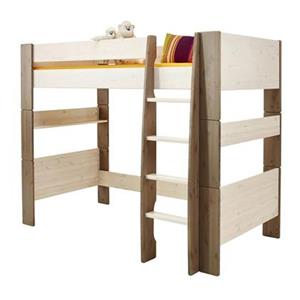 PKline Molly Kids Kiefer Kinderbett 90x200 Kinderzimmer Holz Bett Einzelbett weiss