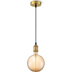 Home Sweet Home hanglamp Vintage Spiral g180 - Brons - amber