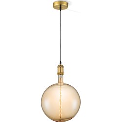 Home Sweet Home hanglamp Vintage Spiral g260 - Brons - amber