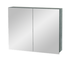 Balmani Lucida spiegelkast 90 x 72 cm beton donkergrijs