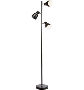 B.K.Licht Staande lamp BK_ST1195 Stehlampe, Schwenkbar, Industrial Stil, E27-Fassung