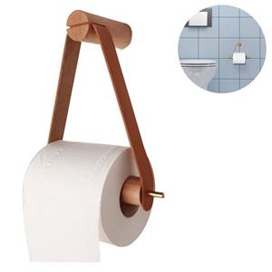 Ormromra Toilettenpapierhalter Toilettenpapierhalter ohn Bohren Klopapierrollenhalter