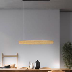 Rothfels Persida LED hanglamp, eiken, 98 cm