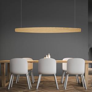 Rothfels Persida LED hanglamp, eiken, 148 cm