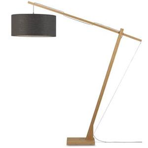 GOOD&MOJO Vloerlamp Montblanc - Bamboe|Donkergrijs - 175x60x207cm