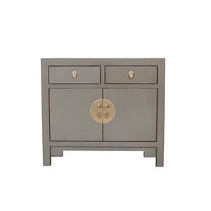 Fine Asianliving Chinese Kast Olive Grey - Orientique Collection