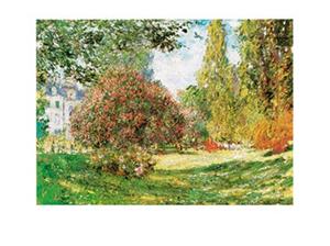 PGM Kunstdruk Claude Monet Il Parco Monceau 80x60cm