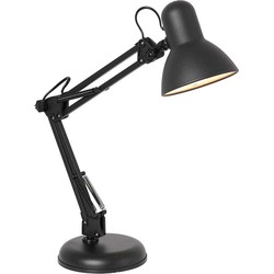 Mexlite Tafellamp  Study - zwart - 3456ZW