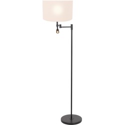 Steinhauer Vloerlamp  Stang - zwart - 7178ZW