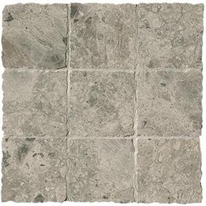 Fap Ceramiche Nativa Grey macro mosaico zijde glans anticato 10x10 op net SW07314482-7