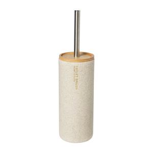 Xenos Toiletborstel sand - zand - ø10.3x38.5 cm