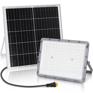 Aigostar 144 LED - Solar Buitenlamp- LED Schijnwerper - IP65 - 200W