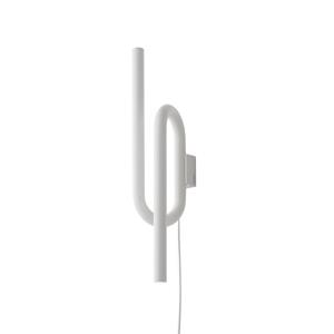 Foscarini Tobia Wandlamp - Wit / Met snoer