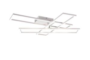 realityleuchten LED Deckenleuchte CORSO dimmbar Lichtfarbe einstellbar, Weiß, 66cm lang