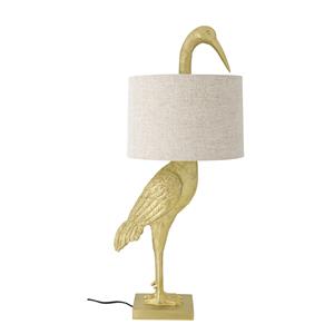 Bloomingville-collectie Heron Tafellamp Goud Polyresin
