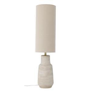 Bloomingville-collectie Linetta staande lamp wit aardewerk