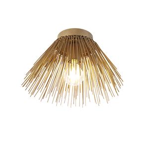 QAZQA Art Deco plafondlamp goud - Broom
