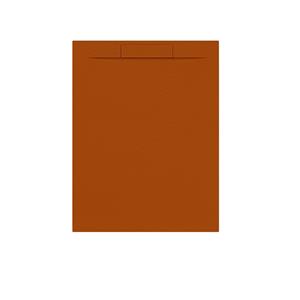 Allibert Douchebak + Sifon  Rectangle 120x90 cm Satijn Koper Oranje
