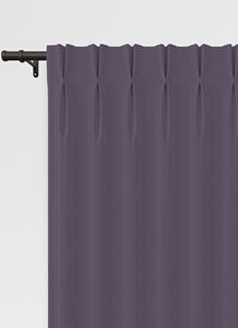 Vadain Miyotte gordijn - Purple met Dubbele plooi
