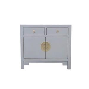 Fine Asianliving Chinese Kast Pastel Grey - Orientique Collection