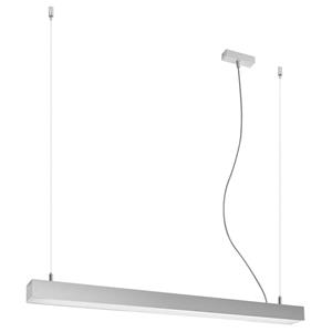 sollux Integrated led 95cm Linear Straight Bar Pendant Light Grey 3000K Integrierte led 95cm Linear Straight Bar Pendelleuchte Grau 3000K