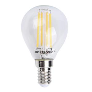HOFTRONIC™ E14 LED Filament - 4 Watt 470 lumen - 2700K warm wit licht - kleine fitting - Vervangt 40 Watt - P45 vorm