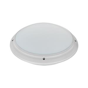 BES LED LED Plafondlamp - Badkamerlamp - Aquin - Waterdicht IP65 - E27 Fitting - Opbouw - Rond - Zilver