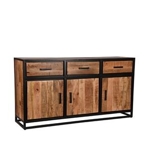 Het Steigerhouthuis Steigerhouten LABEL51 Dressoir Tampa - Rough - Mangohout