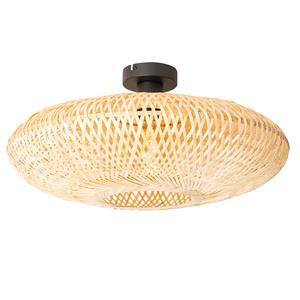 qazqa Orientalische Deckenlampe Bambus 50 cm - Ostrava - Naturel