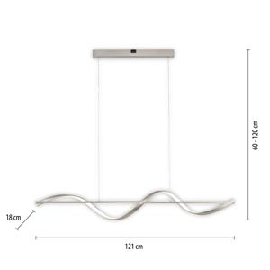 Led Pendelleuchte Q-Swing in Silber 24W 3100lm - Silber - Q-smart