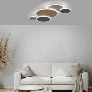 Q-Smart-Home Paul Neuhaus Q-Piato LED plafondlamp 5-lamps