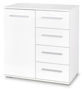 Home Style Commode Lima 82 cm hoog in hoogglans wit