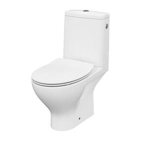 Allibert Wc-pack Staand  Trapez Horizontale Afvoer Wit