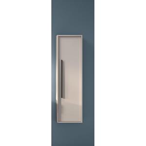 Adema Prime Essential Badkamerkast - 120x34.5x34.5cm - 1 deur - cotton (beige) - MDF AQUA_HIGH_CABINET_Cotton