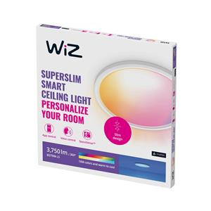 WiZ SuperSlim LED plafondlamp RGBW Ø54cm wit