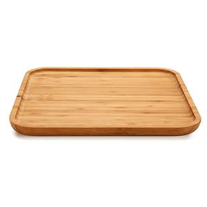 Arte r Bamboe houten broodplank/serveerplank vierkant 30 cm -