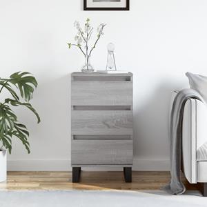 bonnevie Sideboard,Kommode Grau Sonoma 40x35x70 cm Holzwerkstoff vidaXL