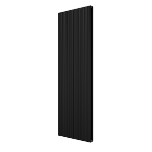 Vipera Mares dubbele handdoekradiator 56,5 x 180 cm centrale verwarming mat zwart zij- en middenaansluiting 1,851W