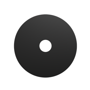 Balmani Pelota Disc LED verlichting 16 cm zwart