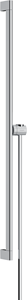 Hansgrohe Unica glijstang S Puro 90 cm met easy slide schuifstuk en Isiflex doucheslang 160 cm chroom