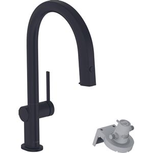 Hansgrohe Aqittura filtersystem 210 uittrekbare uitloop 1jet m.zwart 76803670